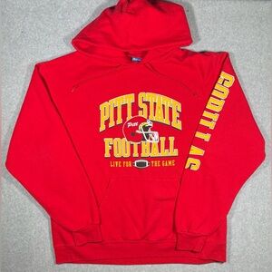 Y2K Pitt State Gorillas Football Champion Hoodie US Large